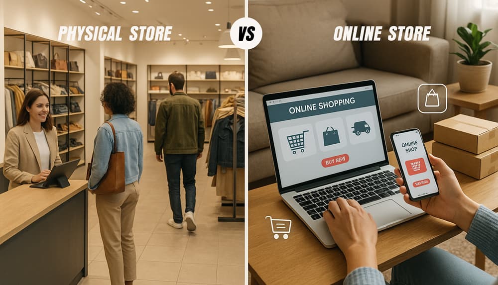 Physical Store Vs Online Store: The Pros and Cons Physical Store Vs Online Store: The Pros and Cons
